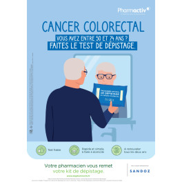 D&eacute;pliants A6 Cancer colorectal Mars 2026